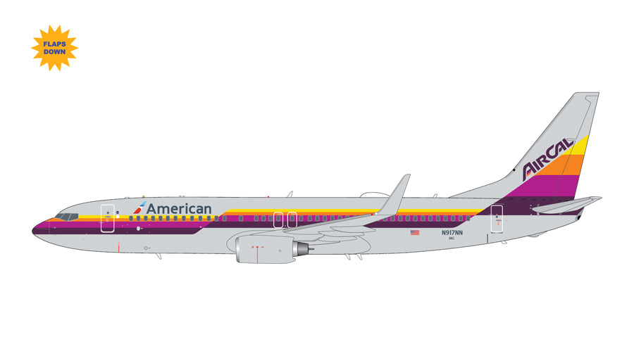 GeminiJets G2AAL474F 1:200 American Airlines 737-800 