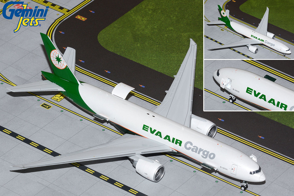 GeminiJets G2EVA950 1:200 EVA Air Cargo Boeing 777F (Optional