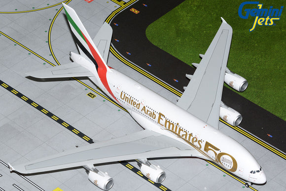 GeminiJets G2UAE1056 1:200 Emirates A380 