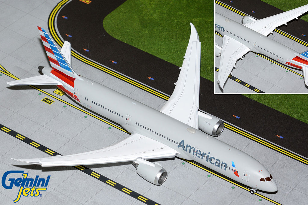 GeminiJets G2AAL1106F 1:200 American Airlines Boeing 787-9 (Flaps Down) N835AN