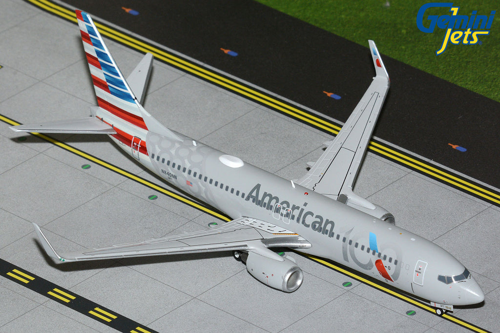 GeminiJets G2AAL1519 1:200 American Airlines Boeing 737-800 "Centennial"" N840NN