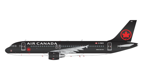GeminiJets G2ACA1291 1:200 Air Canada Jetz Airbus A320-200 C-FNVV