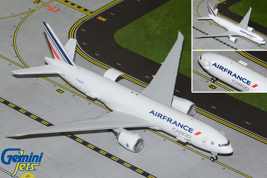GeminiJets G2AFR1183 1:200 Air France Cargo Boeing 777F (Interactive Series)