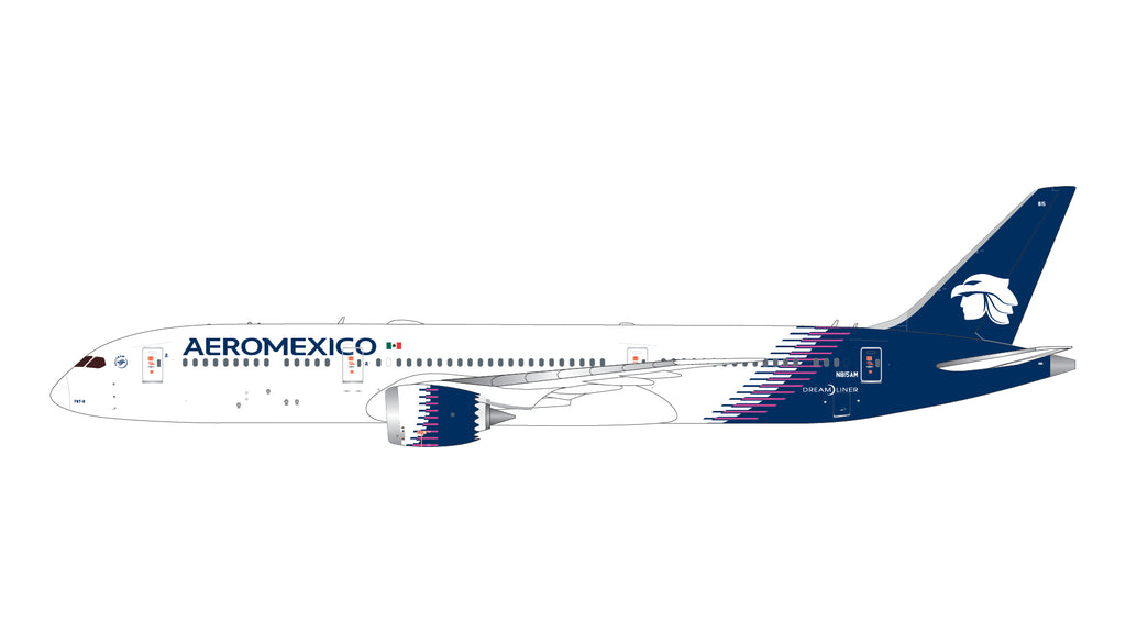 GeminiJets G2AMX1516 1:200 Aeromexico Boeing 787-9 Dreamliner N815AM