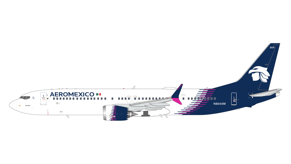 GeminiJets G2AMX1518 1:200 Aeromexico Boeing 737 MAX 9 N804AM