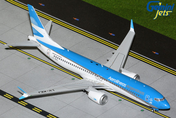 GeminiJets G2ARG1397 1:200 Aerolineas Argentinas Boeing 737 MAX 8 LV-KEJ