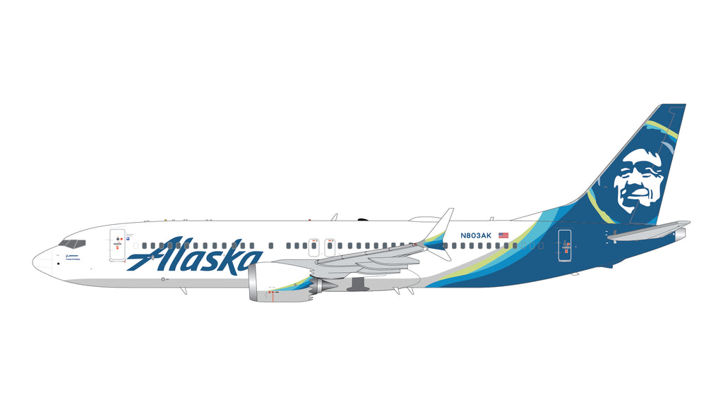 GeminiJets G2ASA1488 1:200 Alaska Airlines Boeing 737 MAX 8 N803AK