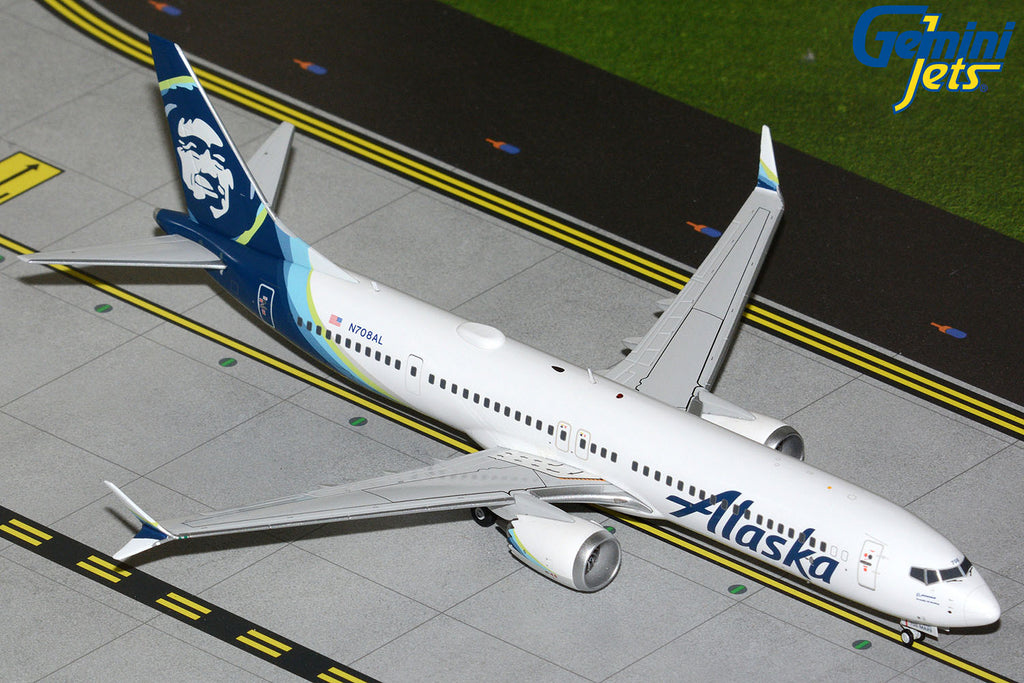 GeminiJets G2ASA1489 1:200 Alaska Airlines Boeing 737 MAX 9