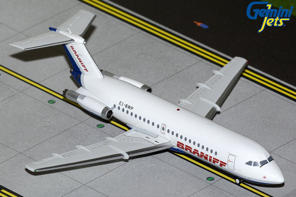 バブミラー　ブラックバーン　プレミアリーグ GeminiJets G2BNF1312 1:200 Braniff BAC 111-200 EI-BWP