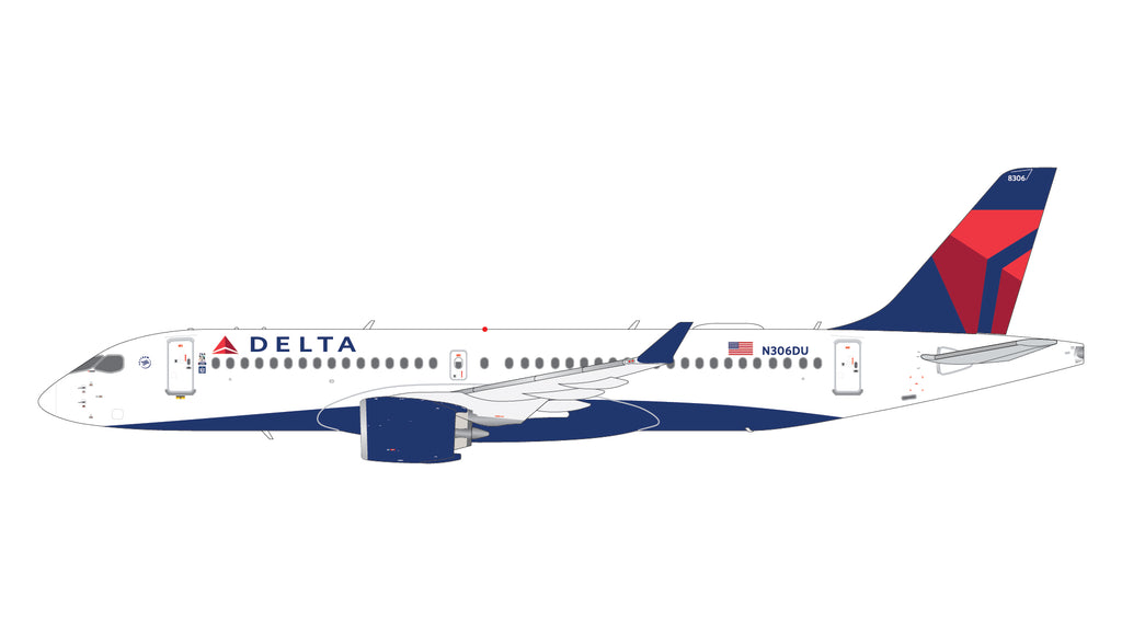 GeminiJets G2DAL1421 1:200 Delta Air Lines Airbus A220-300 N306DJ