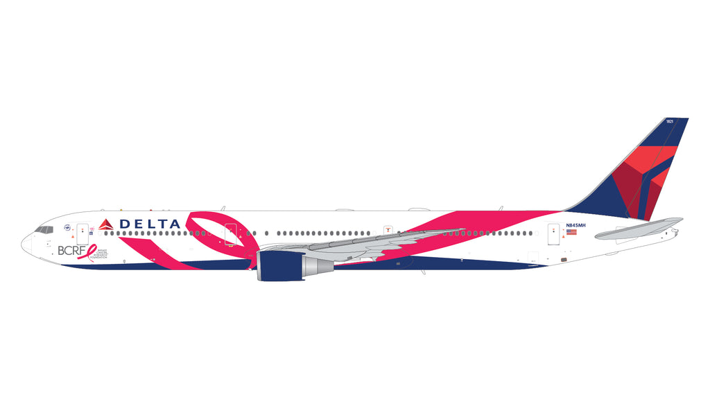 GeminiJets G2DAL1446 1:200 Delta Air Lines Boeing 767-400ER "BCRF" N845MH
