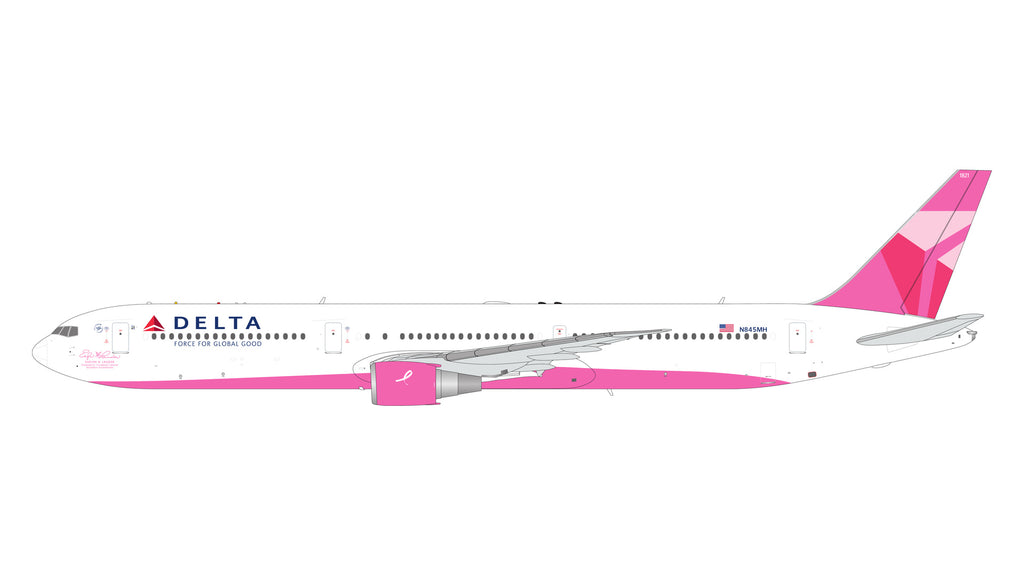 GeminiJets G2DAL1451 1:200 Delta Air Lines Boeing 767-400ER "Evelyn H Lauder" N845MH