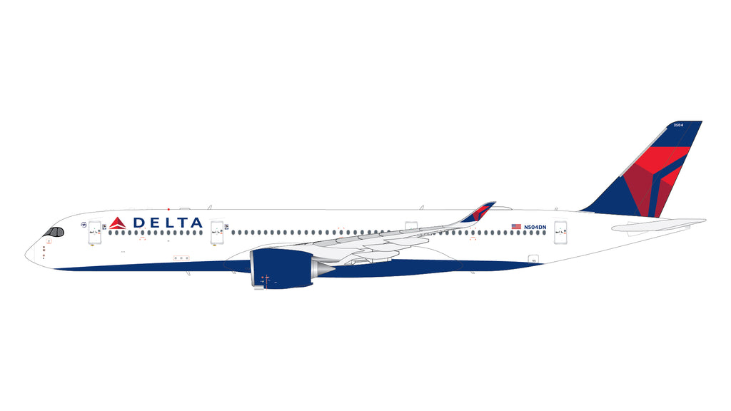 GeminiJets G2DAL1496 1:200 Delta Air Lines Airbus A350-900 N504DN