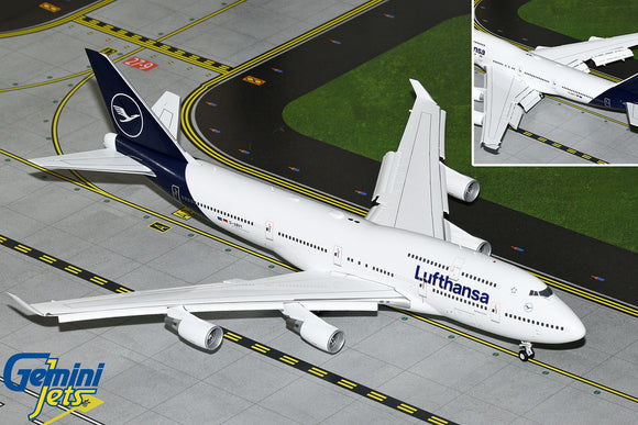 GeminiJets G2DLH1241F 1:200 Lufthansa Boeing 747-400 (Flaps Down) D-ABVY