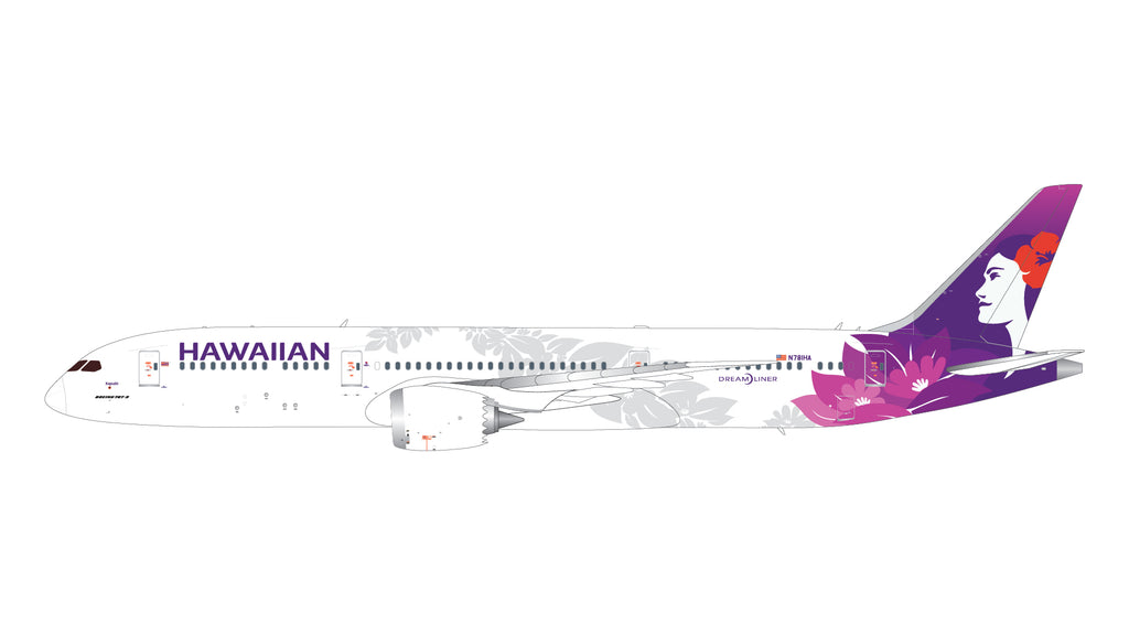 GeminiJets G2HAL1403 1:200 Hawaiian Airlines Boeing 787-9 Dreamliner N781HA