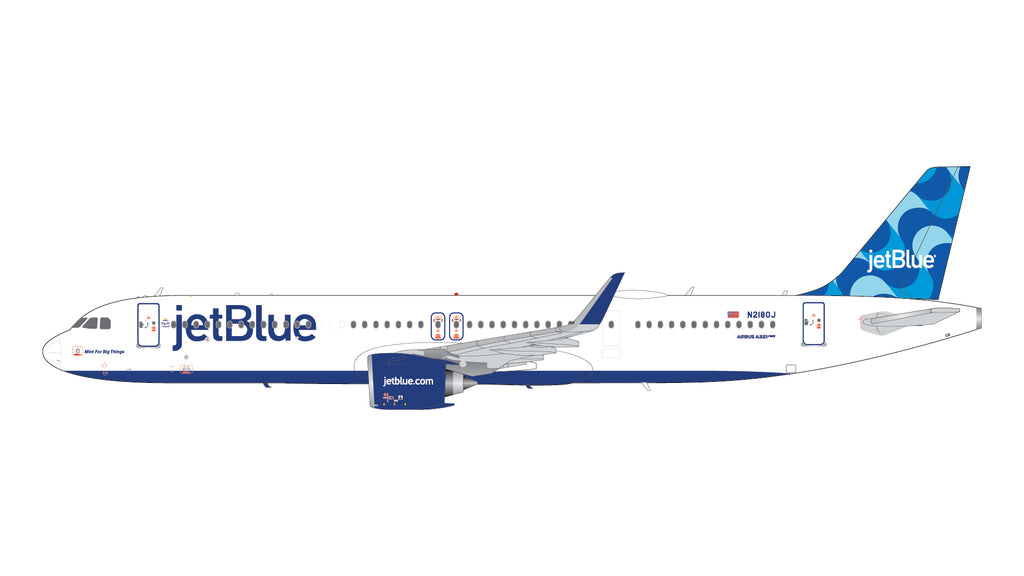 GeminiJets G2JBU1336 1:200 jetBlue Airways Airbus A321neo N2180J