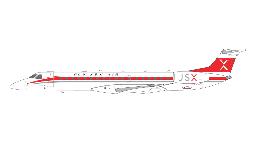 GeminiJets G2JSX1505 1:200 JSX Air ERJ-145 "Retro" N960JX