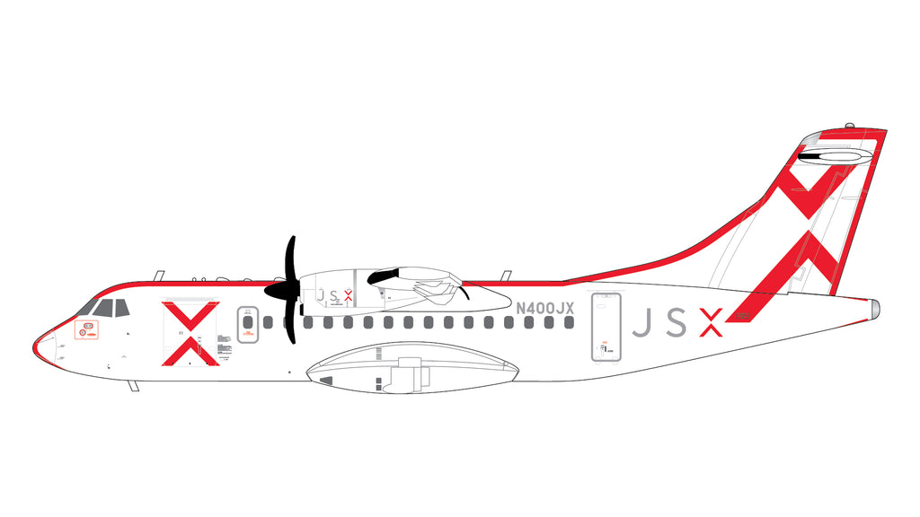 GeminiJets G2JSX1506 1:200 JSX Air ATR-42-600 N400JX