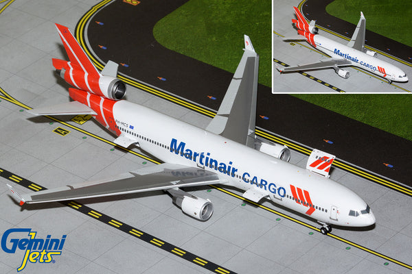 航空機・ヘリコプター Gemini Jets Martinair CARGO MD-11F 1/400 GeminiJets G2MPH1181 1:200 Martinair Cargo MD-11F (Interactive