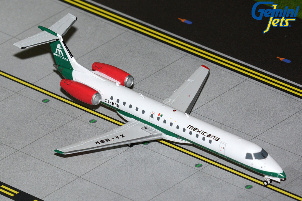 GeminiJets G2MXA1305 1:200 Mexicana ERJ-145 XA-MBR