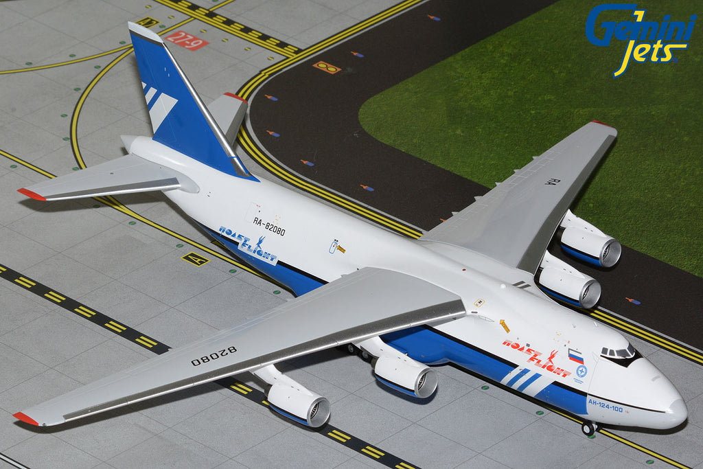 GeminiJets G2POT1366 1:200 Polet Flight Antonov 124 RA-82080