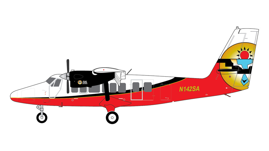 GeminiJets G2SCE1039 1:200 Scenic  Airlines DHC-6-300 Twin Otter N142SA
