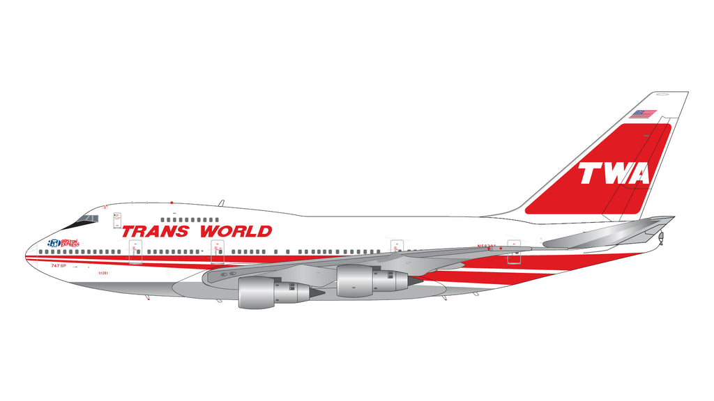 GeminiJets G2TWA1159 1:200 TWA Boeing 747SP N58201 – DiecastJets.com