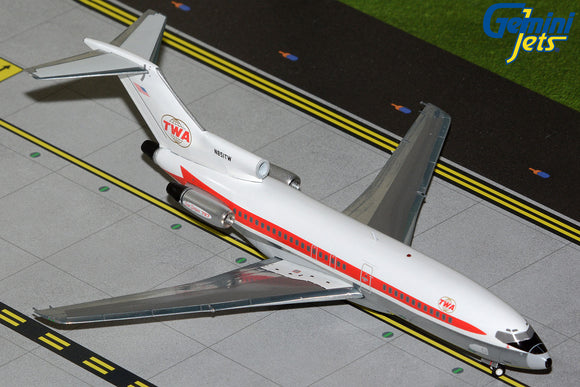 GeminiJets G2TWA946 1:200 TWA Boeing 727-100 N851TW