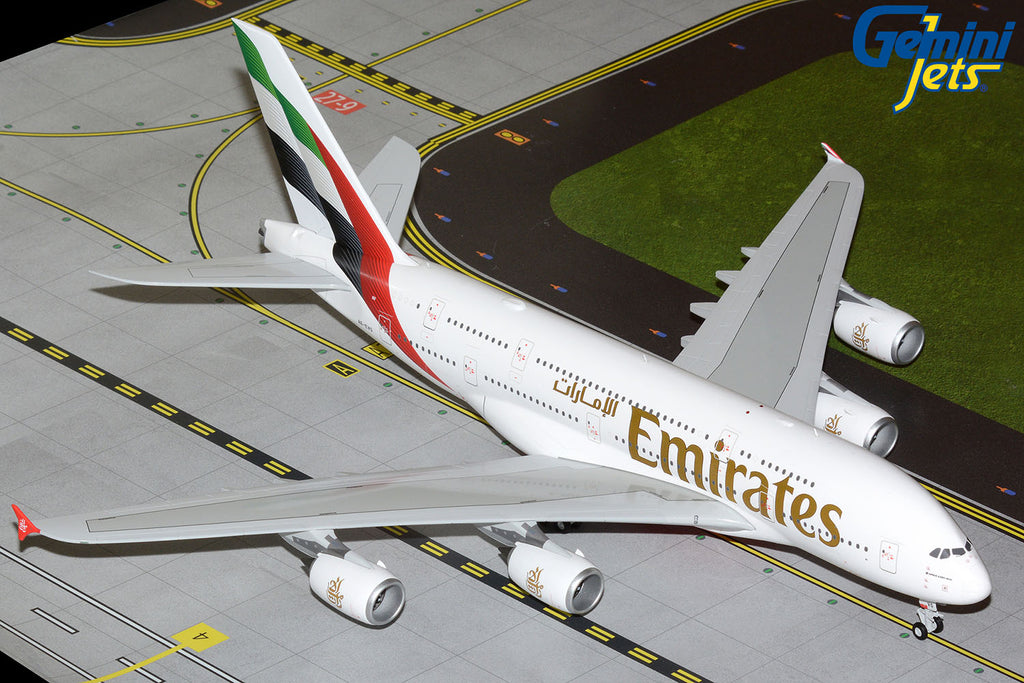 GeminiJets G2UAE1443 1:200 Emirates Airbus A380 A6-EVG