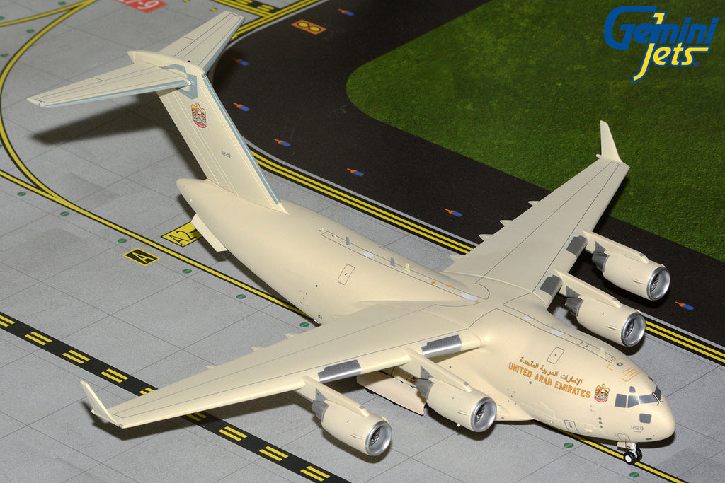GeminiJets G2UAF1471 1:200 UAE Air Force C-17 Globemaster III