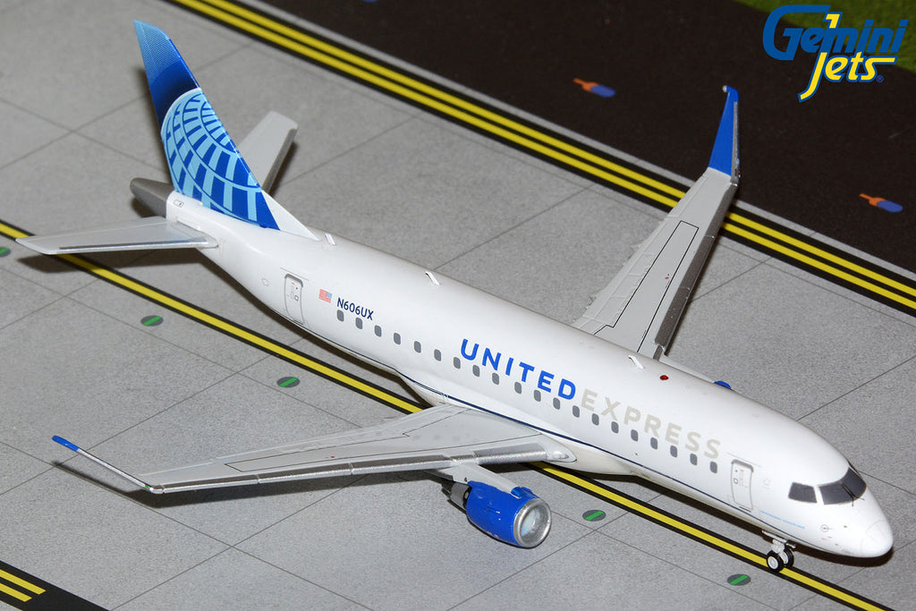 GeminiJets G2UAL1406 1:200 United Express Embraer 175 N606UX