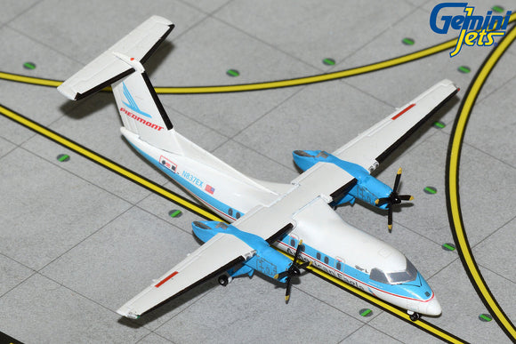 GeminiJets GJAAL1614 1:400 American Eagle Dash 8-100 Piedmont Retro N837EX