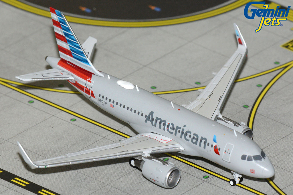 GeminiJets GJAAL2360 1:400 American Airlines Airbus A319 N9011P