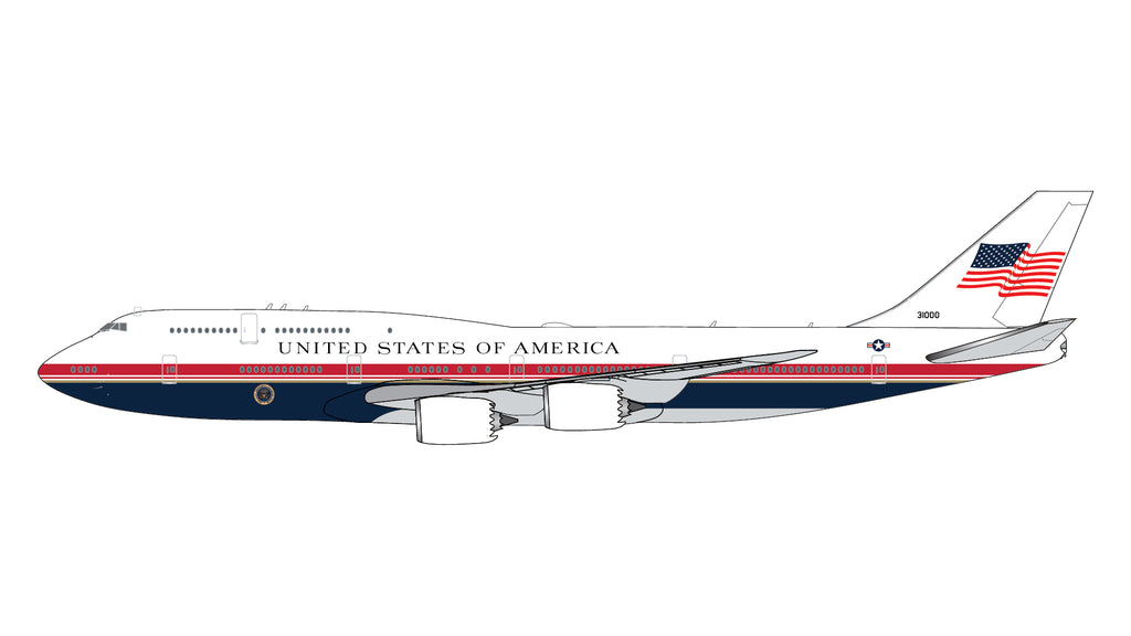 GeminiJets GJAFO2401 1:400 Boeing VC-25B (747-8) Air Force One 31000
