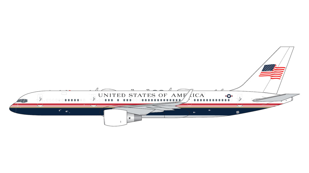 GeminiJets GJAFO2434 1:400 U.S. Air Force Boeing C-32A (757-200) "Air Force Two"