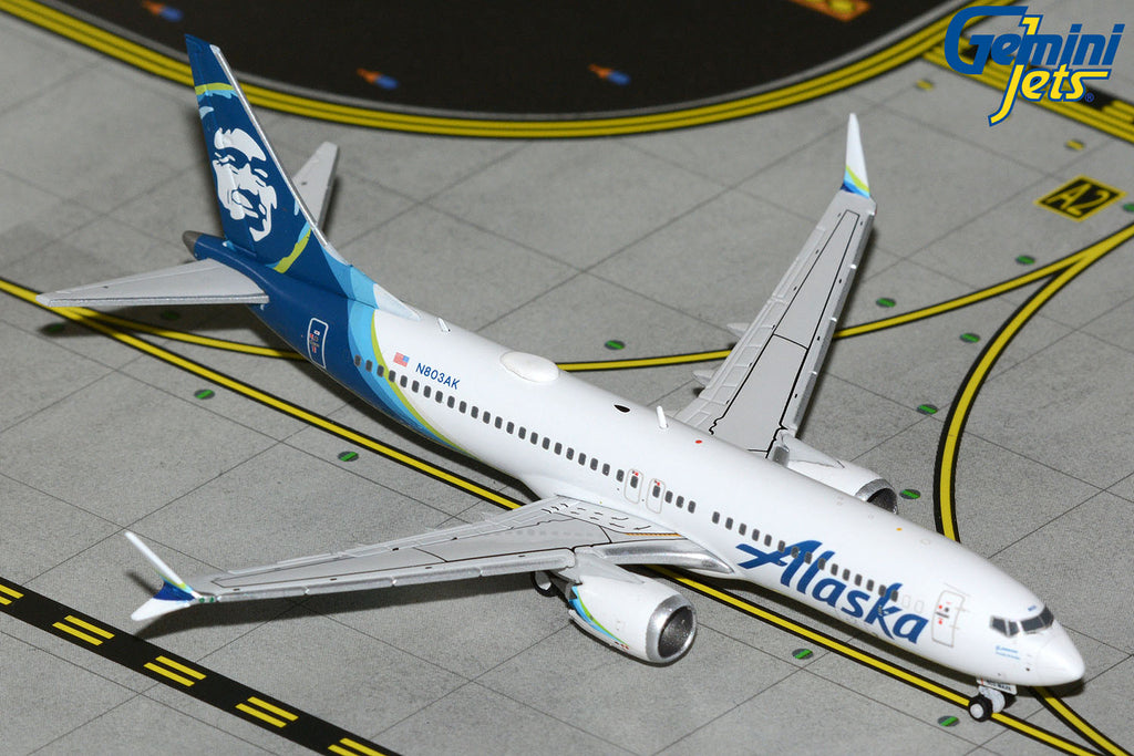 GeminiJets GJASA2392 1:200 Alaska Airlines Boeing 737 MAX 8 N803AK