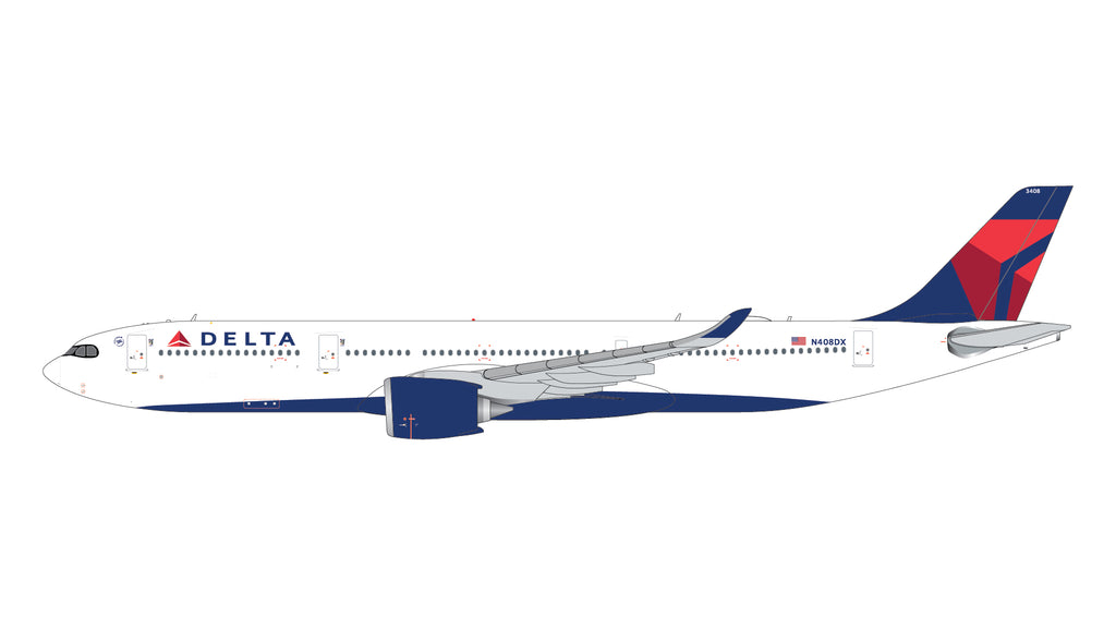 GeminiJets GJDAL2374 1:400 Delta Air Lines Airbus A330-900neo N408DX