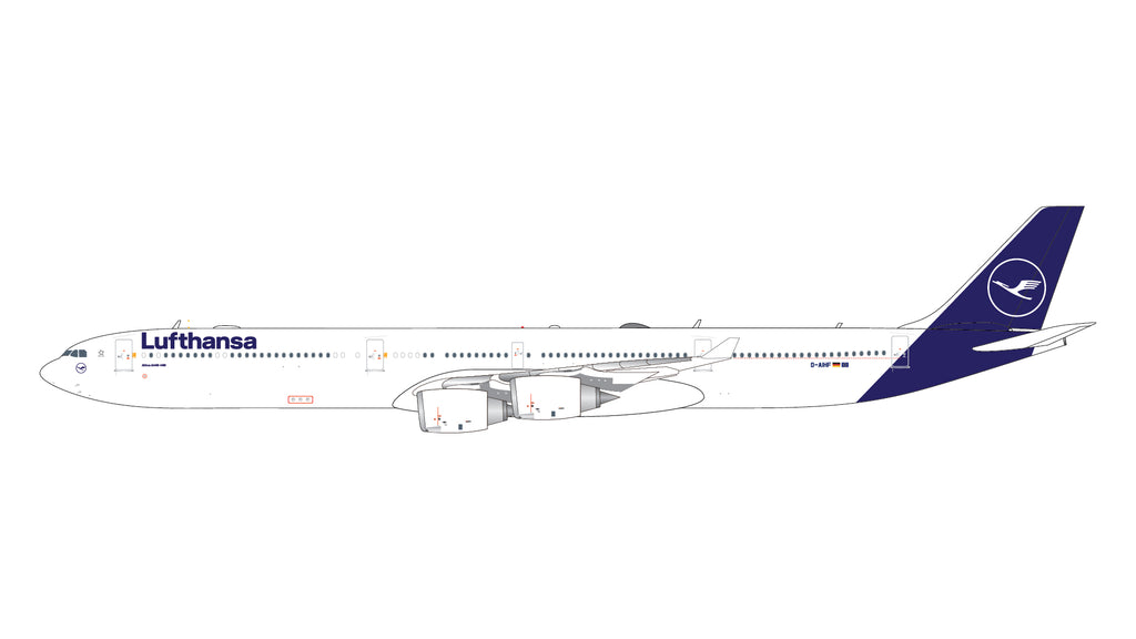GeminiJets GJDLH2398 1:400 Lufthansa Airbus A340-600 D-AIHF