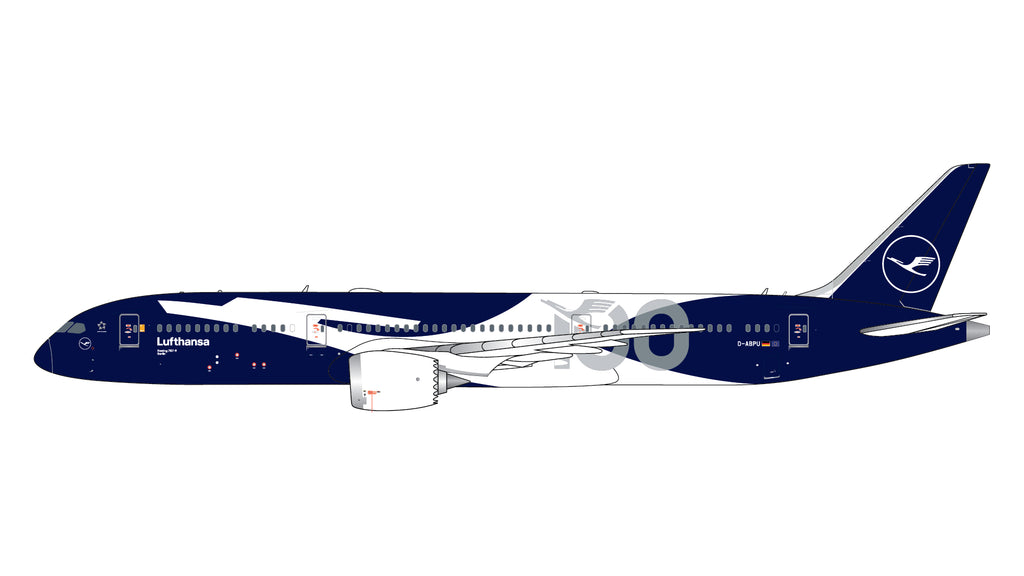 GeminiJets GJDLH2399 1:400 Lufthansa Boeing 787-9 "100" D-ABPU