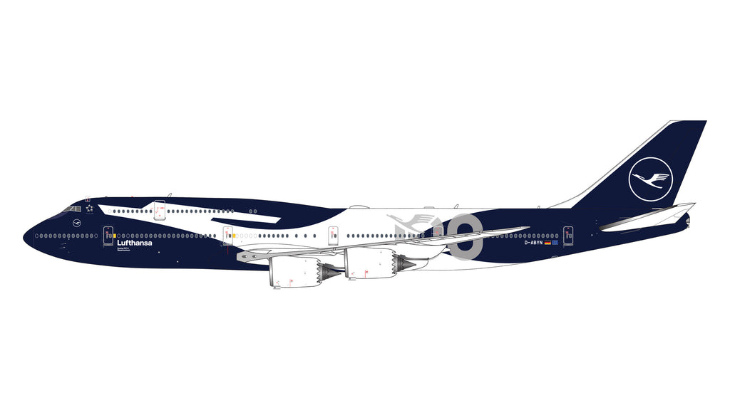 GeminiJets GJDLH2411 1:400 Lufthansa Boeing 747-8 "100 Years" D-ABYN