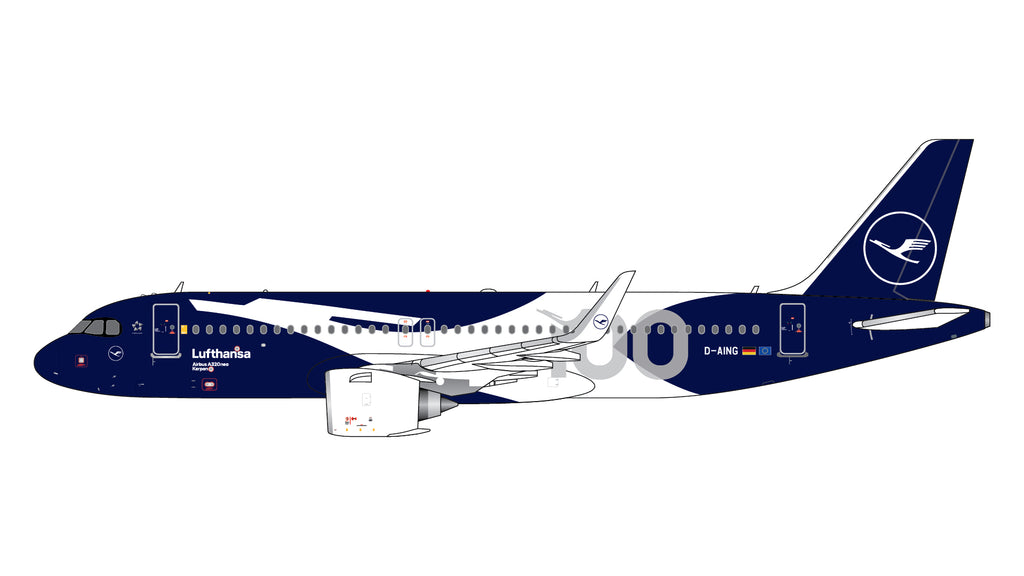 GeminiJets GJDLH2413 1:400 Lufthansa Airbus A320neo "Centennial" D-AING