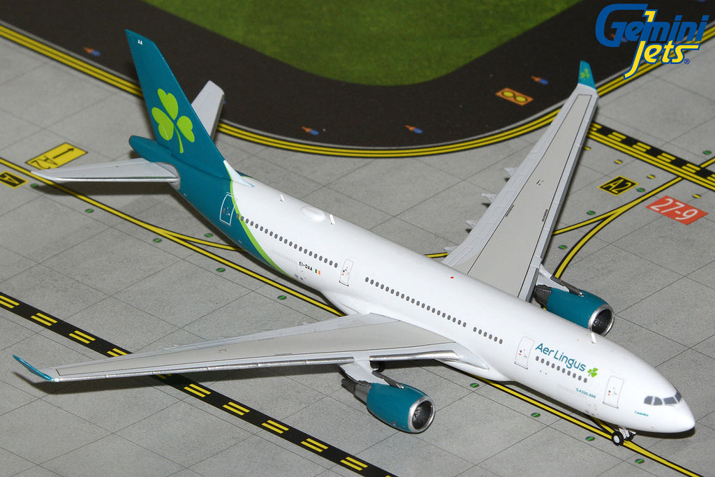GeminiJets GJEIN2422 1:400 Aer Lingus Airbus A330-200 EI-DAA