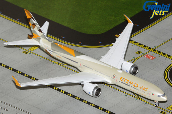 GeminiJets GJETD2277 1:400 Etihad Airways Boeing 777-9X A6-FAA