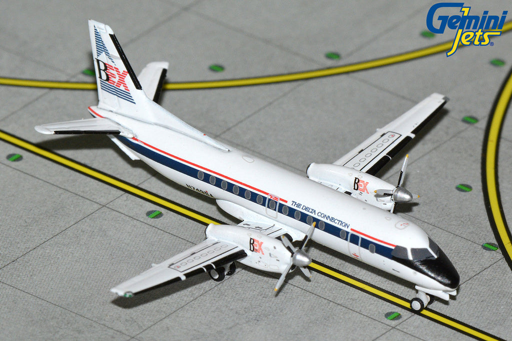 GeminiJets GJGAA2207 1:400 Delta Connection/Business Express Saab 340A N749BA