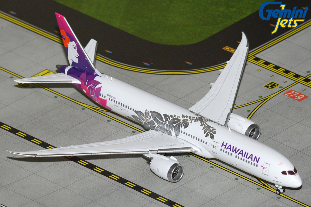 GeminiJets GJHAL2436 1:400 Hawaiian Airlines Boeing 787-9 Dreamliner N782HA