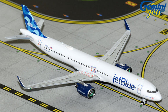 GeminiJets GJJBU2288 1:400 jetBlue Airways Airbus A321neo N2180J