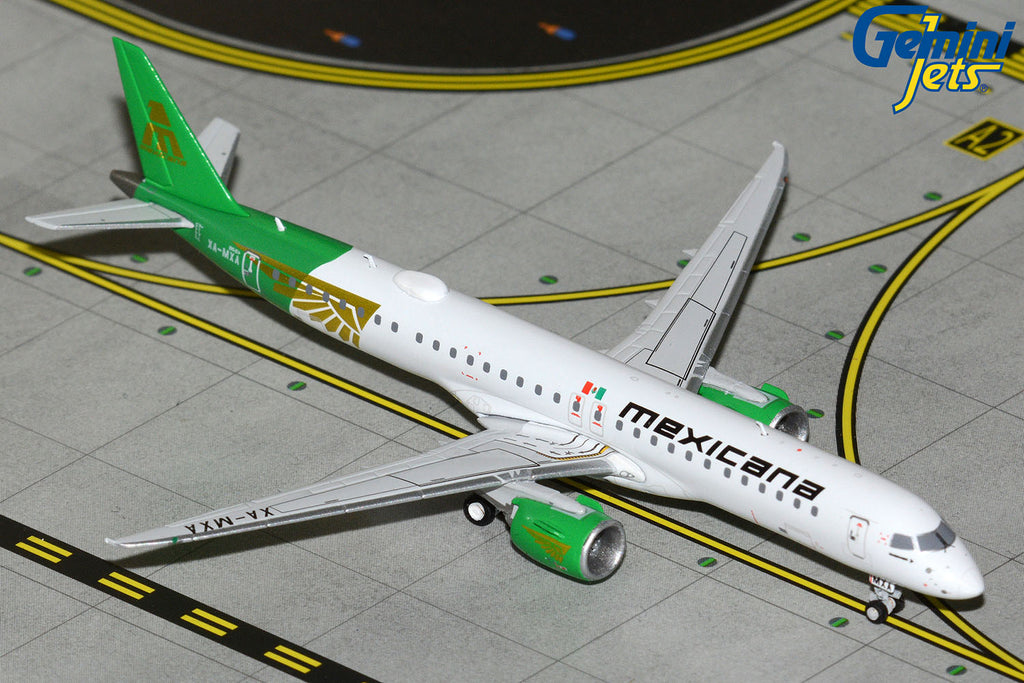 GeminiJets GJMXA2383 1:400 Mexicana Embraer 195-E2 XA-MXA