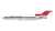 GeminiJets GJNWA2369 1:400 Northwest Orient Boeing 727-200 N254US