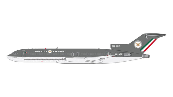 GeminiJets GJPFM2133 1:400 Guardia Nacional (Mexico) Boeing 727-200 XC-NPF