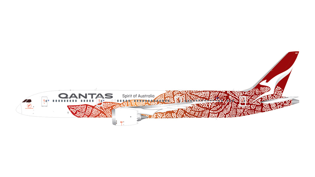 GeminiJets GJQFA2385 1:400 Qantas Boeing 787-9 "Yam Dreaming" VH-ZND